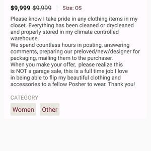 LOWBALL‎ OFFERS NOT CONSIDERED